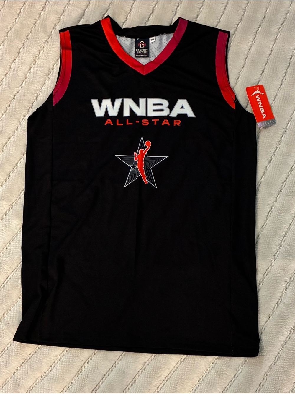 Caitlin Clark WNBA All Star Jersey Youth XL Black NWT